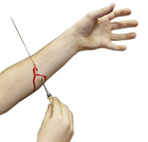 (image for) Needle Thru Arm - Voodoo